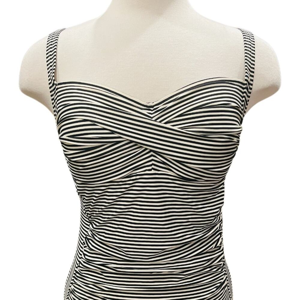Nip Tuck Swim Sorrento Stripe Joanne One Piece Size 12 - Picture 4 of 14